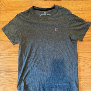 Psycho Bunny Men's Charcoal Tee size 3